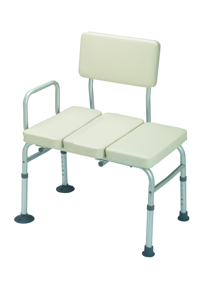 Bath Transfer Bench Padded Dynamic Rehab Equipment